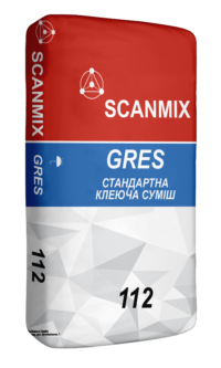 Клей для плитки SCANMIX GRES 112 25 кг